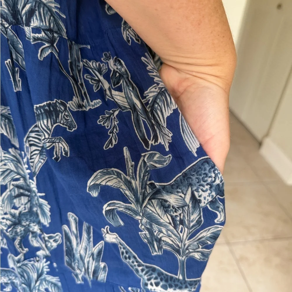 RARE Mary Marshmallow blue safari dress - Picture 7 of 10